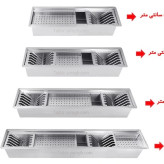 آبچکان استیل توکار مدل RA50 سایز ۵۰ سانت